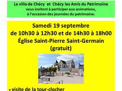 JOURNEES DU PATRIMOINE 2015 (crédit photos:Ville de Chécy)